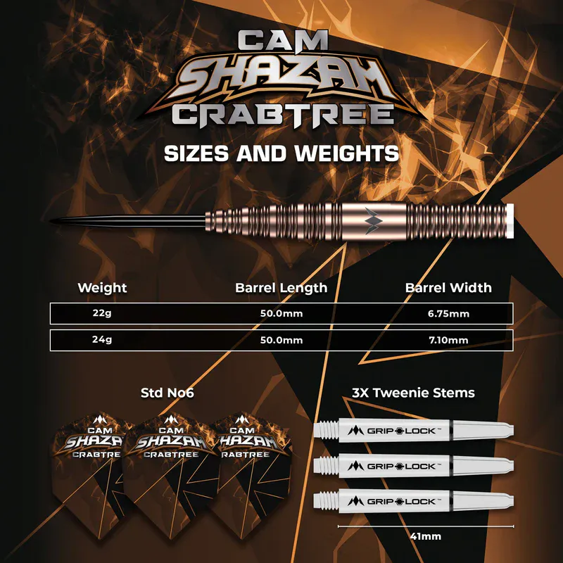 Mission Cam Crabtree V2 95%tungsten 