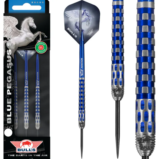 Hovedbilde  Bull's Blue Pegasus C 95% Tungsten 24 Stålspiss