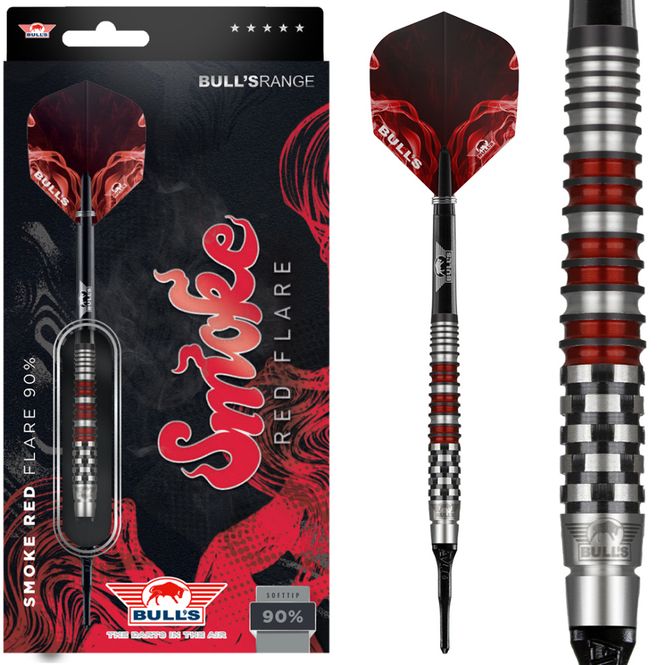 Hovedbilde Bull's Smoke 90% Red Flare 23g Stålspiss