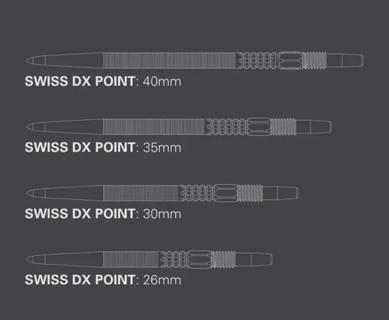 Target Swiss Point DX Sølv 40mm